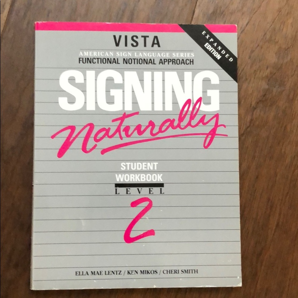 Signing naturally level 2 book